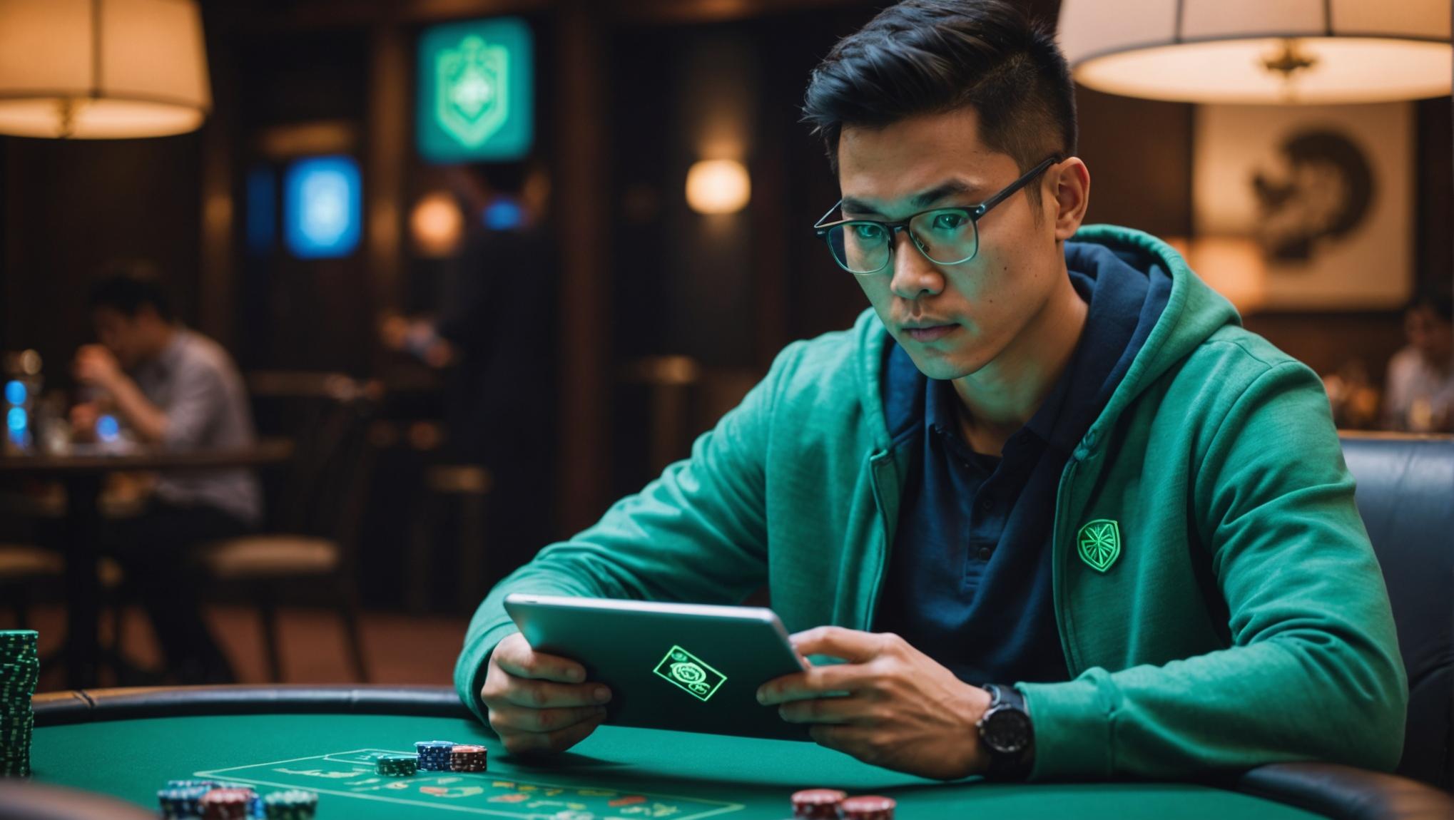 Bảo mật hệ thống và thiết bị khi chơi poker trực tuyến